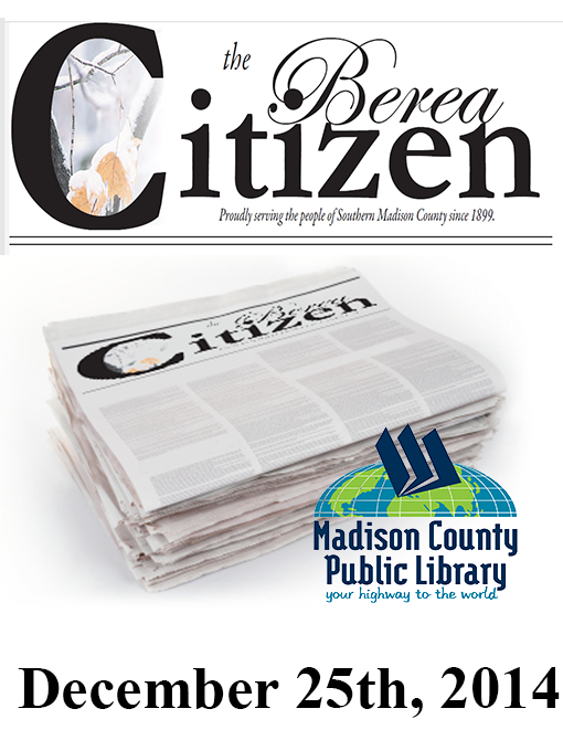 Title details for The Berea Citizen 2014 12/25 by Beth Myers - Available
